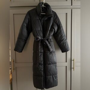 J. Crew Charcoal Puffer Jacket